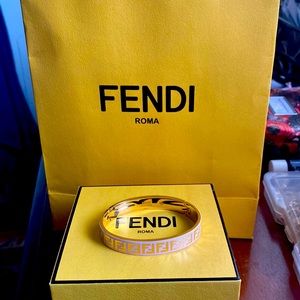 Authentic Fendi Forever bracelet  Medium